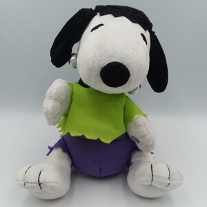 Gemmy Snoopy Frankenstein Animated Sound Motion Plush Halloween *VIDEO‎